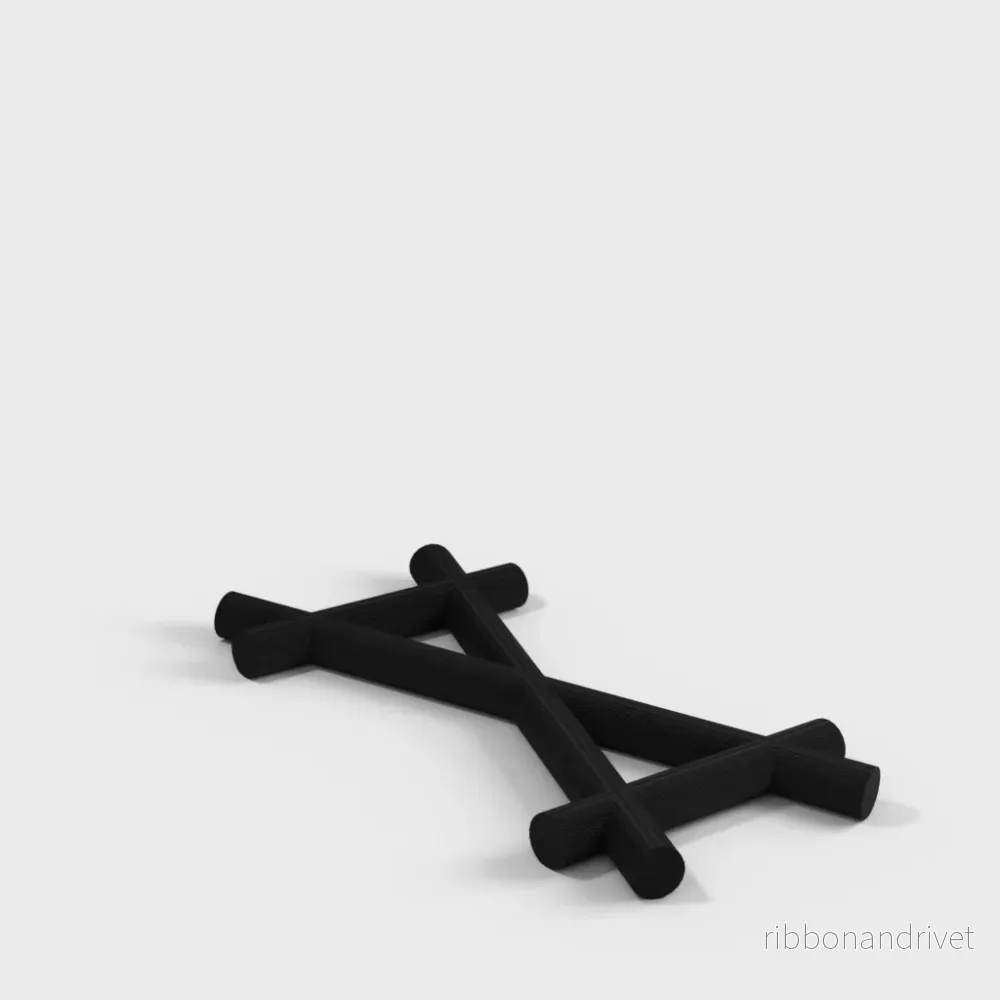 Abstrakt sladdhållare - Bild 3