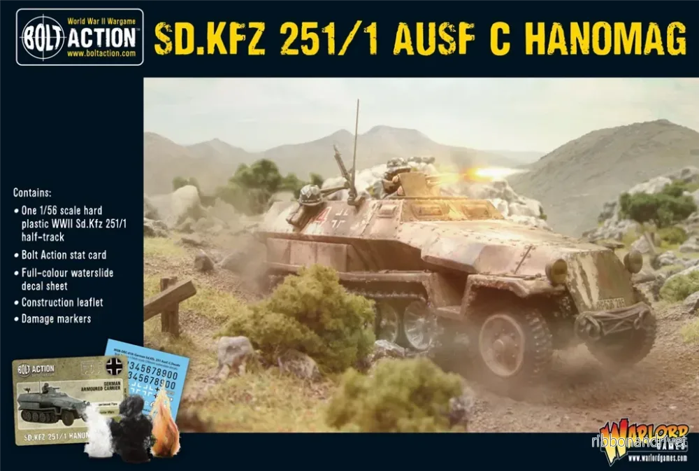 Bolt Action – Sd.Kfz 251/1 Ausf C Hanomag Bolt Action – Sd.Kfz 251/1 Ausf C Hanomag