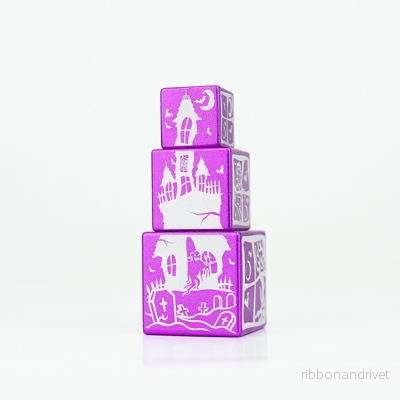 Sirius Dice – D6 Dice – Haunted House Stackables Set