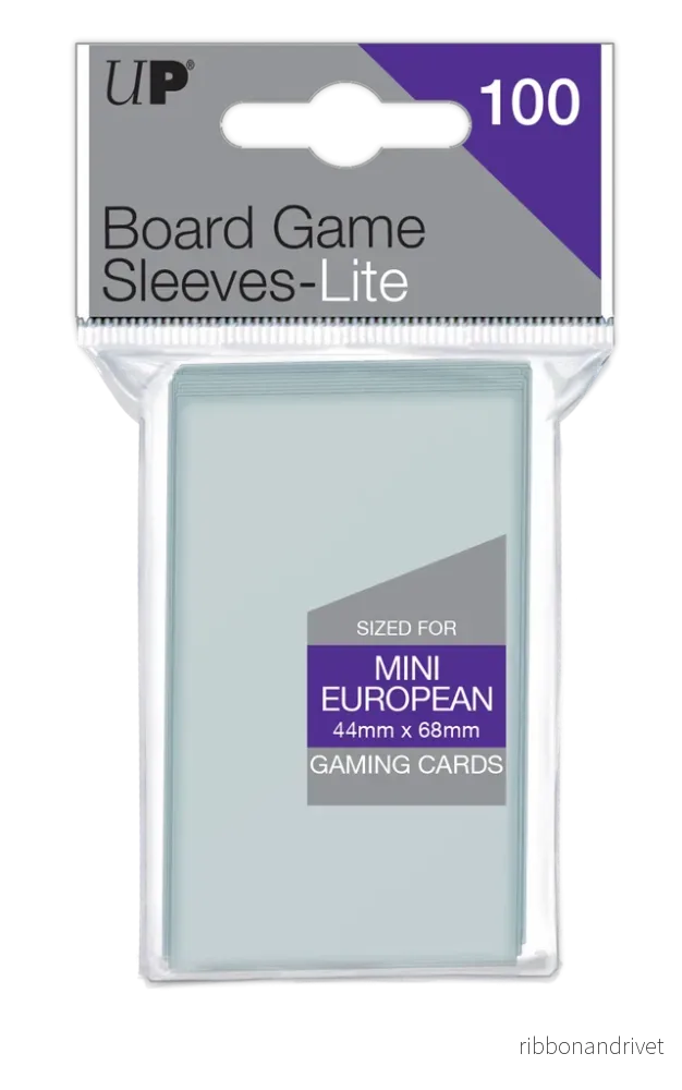 Ultra PRO Lite Mini Brädspelshylsor 44mm x 68mm (100 st) Ultra PRO Lite Mini Brädspelshylsor 44mm x 68mm (100 st)