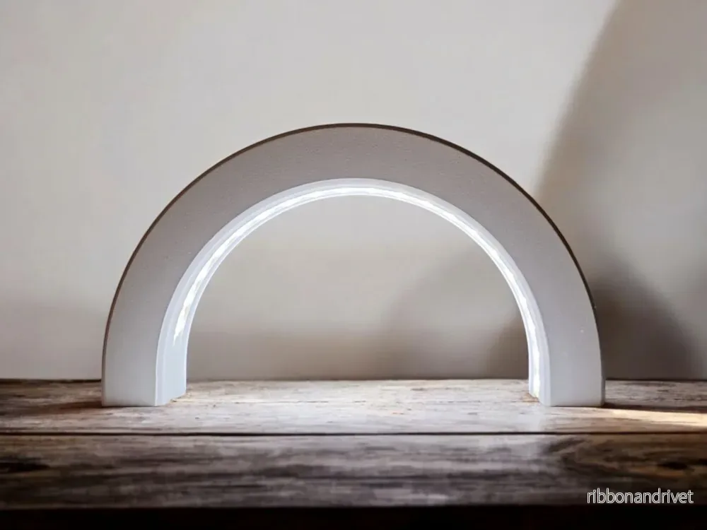 Minimalistisk design ljusbåge för LED-band