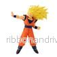 DRAGON BALL Z MATCH MAKERS SUPER SAIYAN 3 SON GOKU (VS MAJIN BUU) - Bild 3