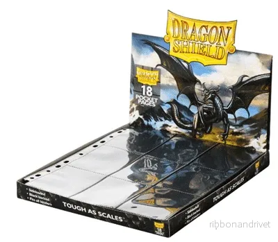 Dragon Shield 18-Pocket Pages Display (50 Pages) Dragon Shield 18-Pocket Pages Display (50 Pages)