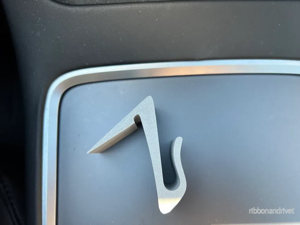 Tesla solglasögonhållare för Model 3/Y - Enkel och problemfri installation - Bild 2