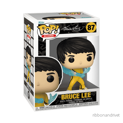 Funko POP Icons: Bruce Lee Samlarfigur Funko POP Icons: Bruce Lee Samlarfigur