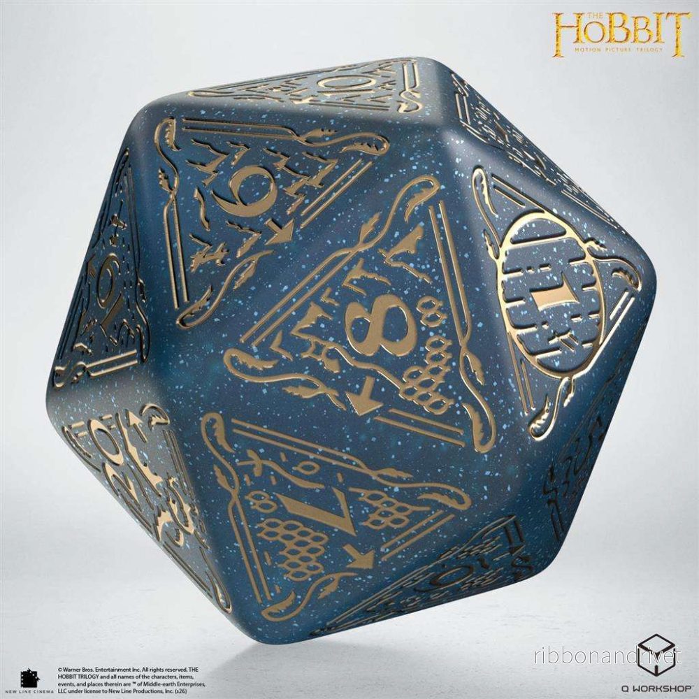 The Hobbit Spindown D20 – Aether TCG Jumbo-tärning The Hobbit Spindown D20 – Aether TCG Jumbo-tärning