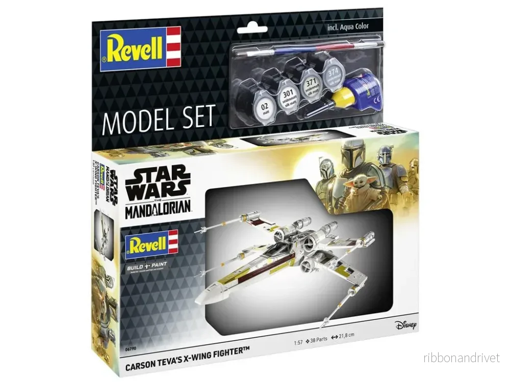 Modellset Carson Teva’s X-Wing: The Mandalorian Modellset Carson Teva’s X-Wing: The Mandalorian