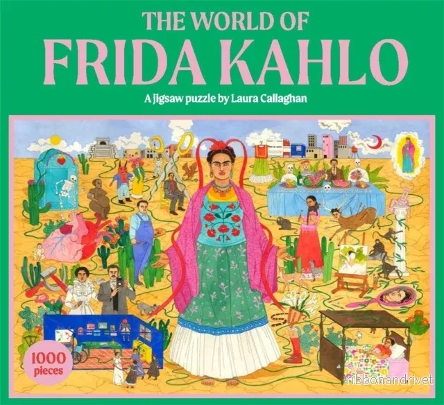 Pussel 1000 bitar – The World of Frida Kahlo Pussel 1000 bitar – The World of Frida Kahlo
