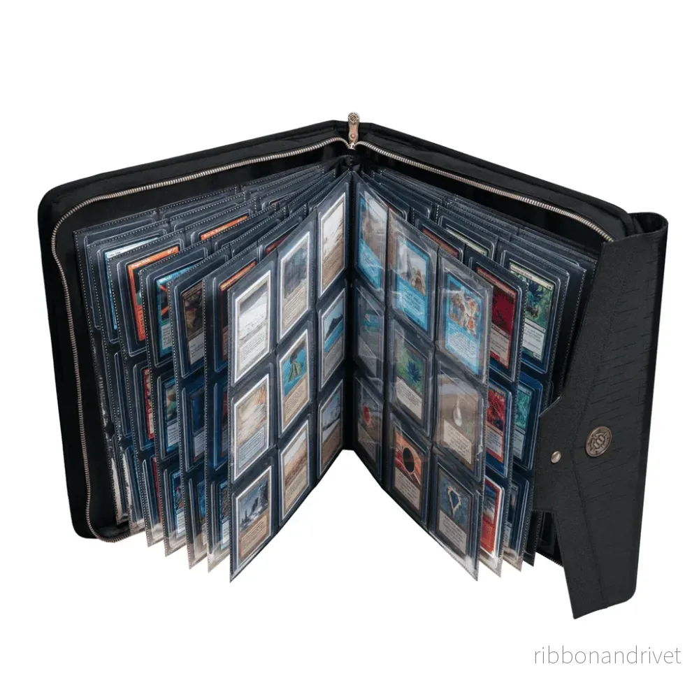 ENHANCE Bordsspel Kortalbum med Kapacitet för 252 Toploaders ENHANCE Bordsspel Kortalbum med Kapacitet för 252 Toploaders
