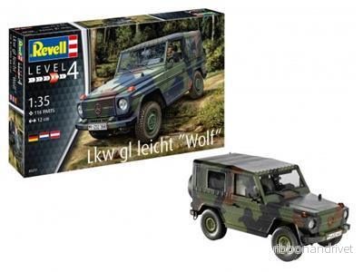 Revell Lkw gl lätt ’Wolf’ Modellsats Revell Lkw gl lätt ’Wolf’ Modellsats