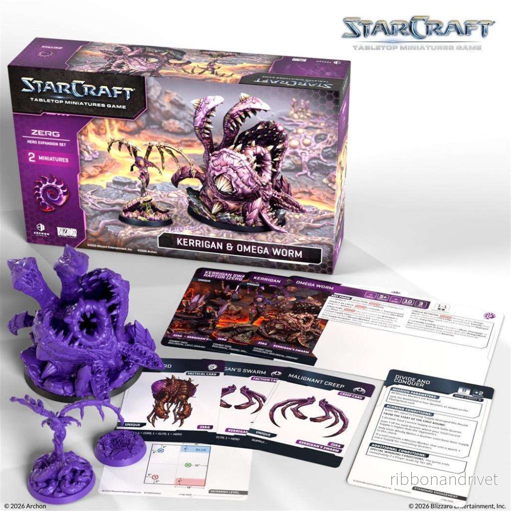 StarCraft® The Miniatures Game – Kerrigan (Primal Kerrigan) – Zerg – Hjälteexpansion – EN StarCraft® The Miniatures Game – Kerrigan (Primal Kerrigan) – Zerg – Hjälteexpansion – EN