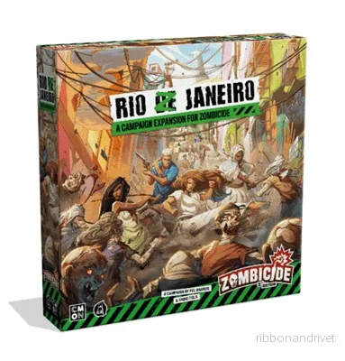 Zombicide: Rio Z Janeiro – Kampsats för andra utgåvan med karnevalstema från Rio de Janeiro Zombicide: Rio Z Janeiro – Kampsats för andra utgåvan med karnevalstema från Rio de Janeiro