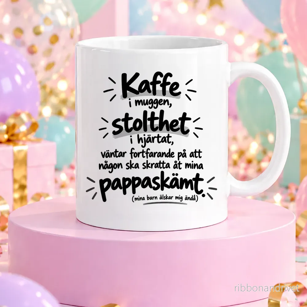 Pappaskämt | Rolig mugg - Bild 3