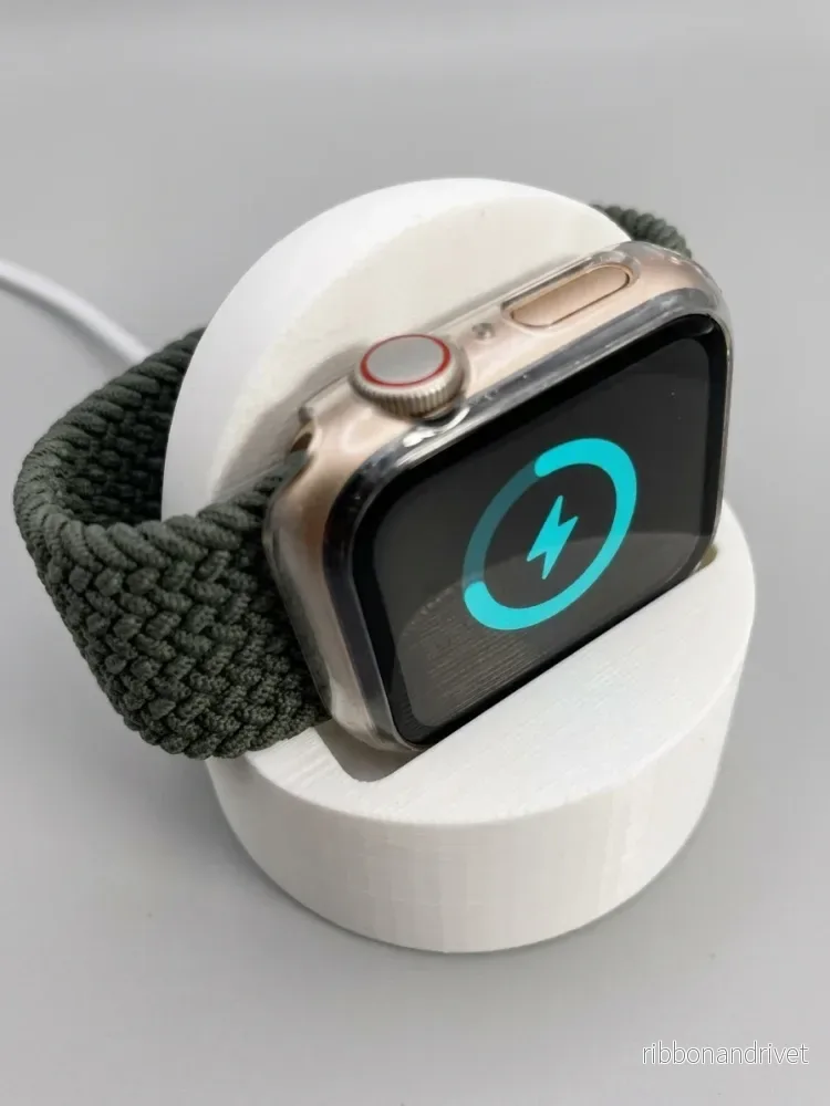 Apple Watch-laddningsställ med kabelhantering