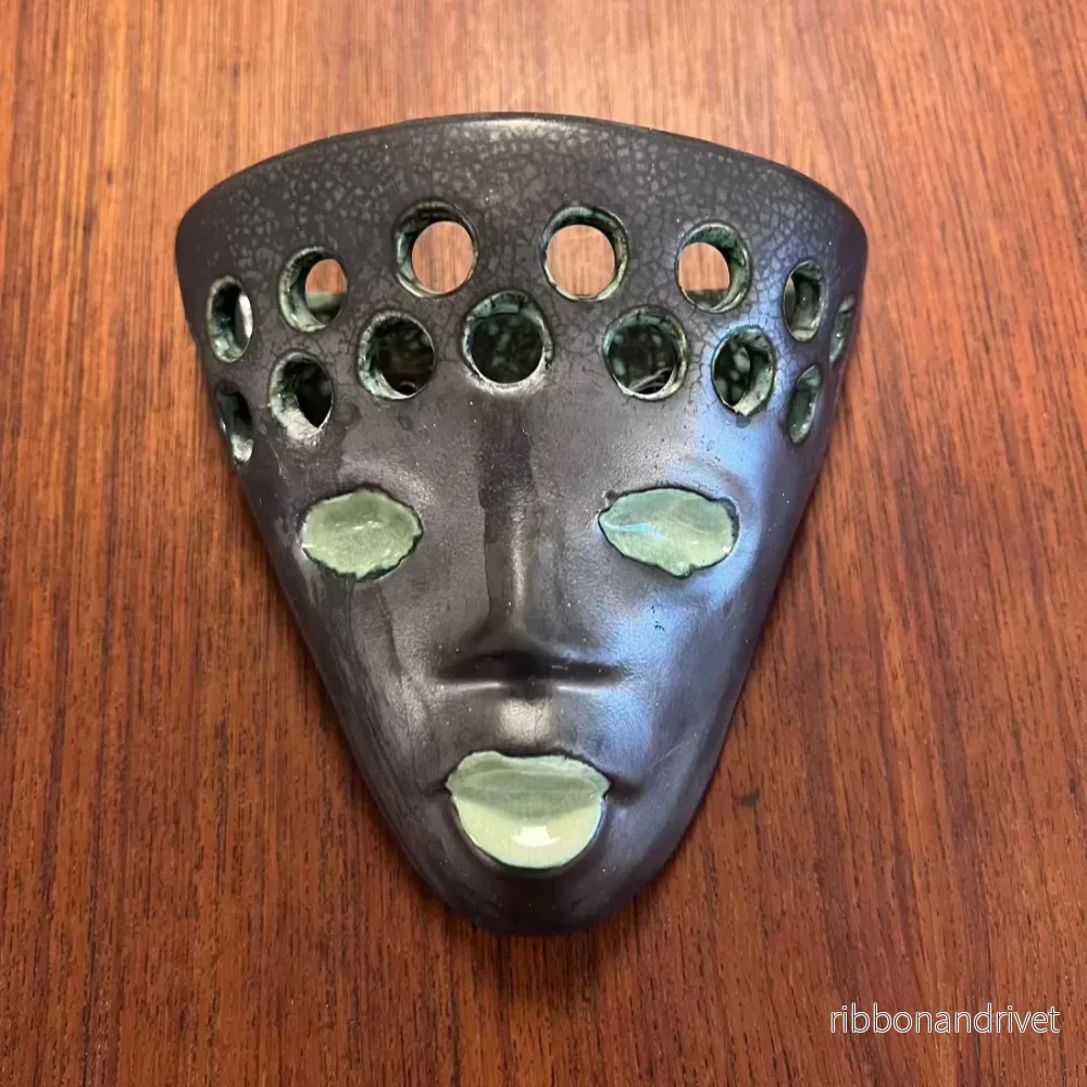 Sällsynt keramisk mask Sällsynt keramisk mask