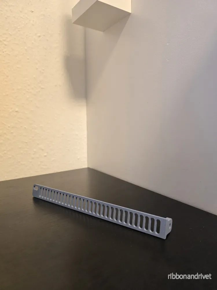 19" 0.5U Blindplåtar för Rackskåp - Bild 2