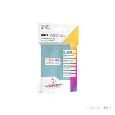 Gamegenic - Tjocka Innersleeves (50 Sleeves)