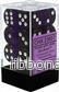 Chessex Genomskinlig 16mm d6 med pips (12 tärningar) – Lila med vit Chessex Genomskinlig 16mm d6 med pips (12 tärningar) – Lila med vit
