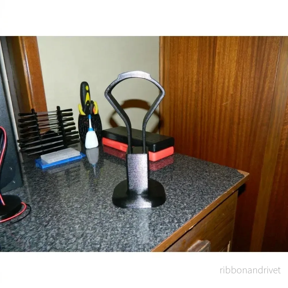 Praktisk hörlursställ för gaming-headset med LED-bas - Bild 3