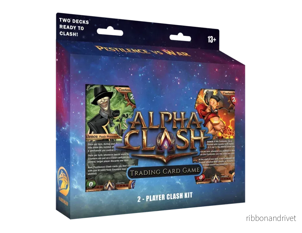 Alpha Clash – Genesis Returns 2-Spelare Clash Kit – EN Alpha Clash – Genesis Returns 2-Spelare Clash Kit – EN