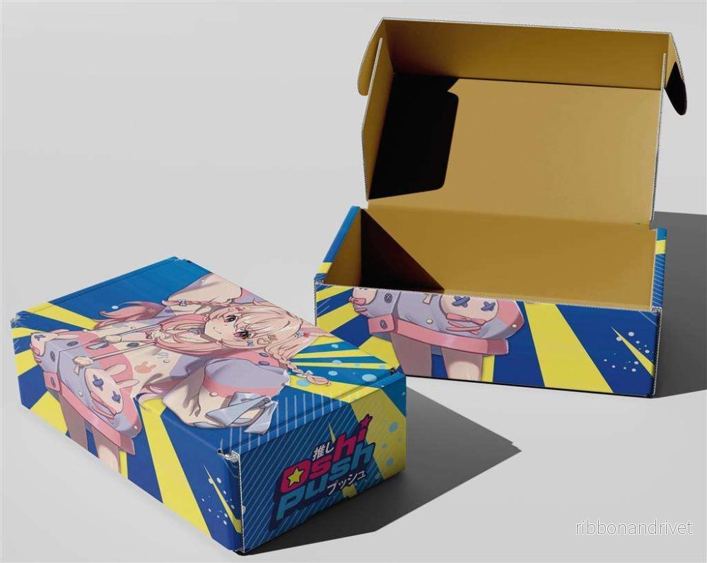Oshi Push VTuber Kortspel 800-korts Papplåda för Kortförvaring Oshi Push VTuber Kortspel 800-korts Papplåda för Kortförvaring