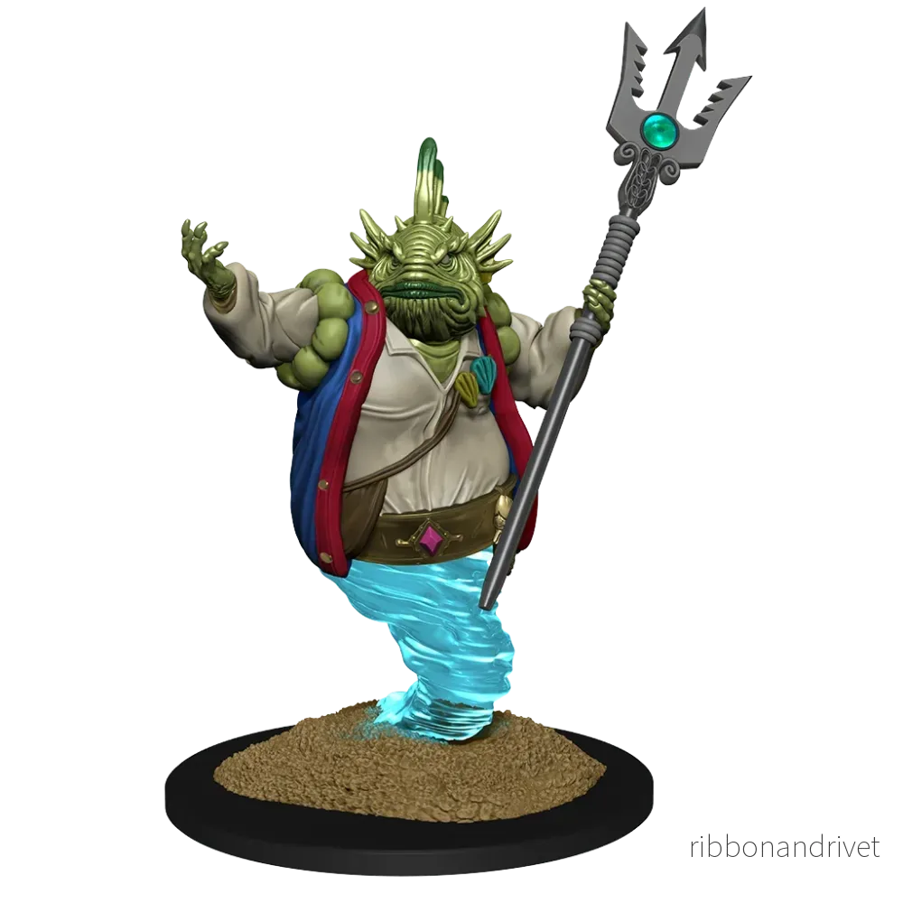D&D Nolzur's Marvelous Miniatures: Marid - Detaljerad Figur för Dungeons & Dragons