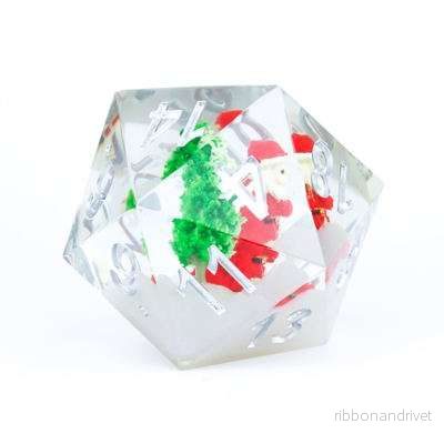 Sirius Dice – Stor D20 – Santa Scenic