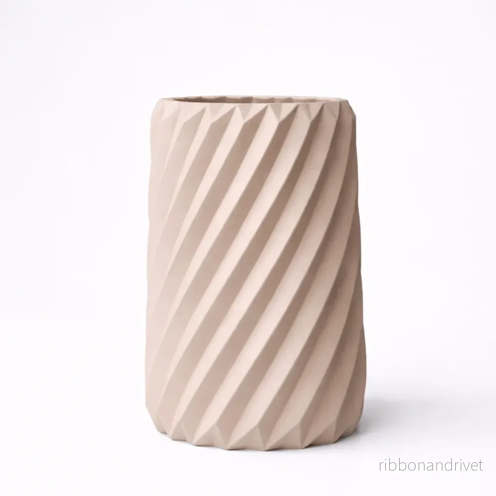 Geometrisk vas böjd - Bild 3
