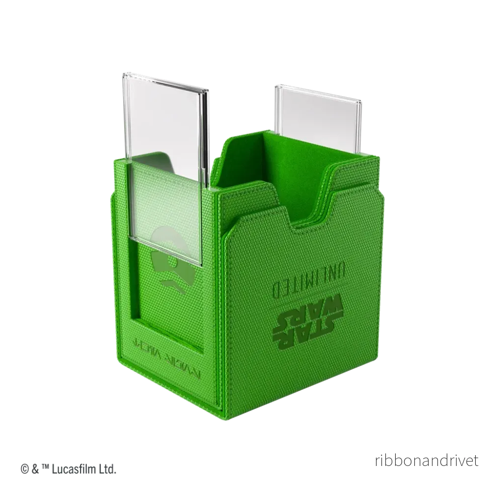 Gamegenic – Star Wars: Unlimited Twin Suns Deck Pod – Grön Gamegenic – Star Wars: Unlimited Twin Suns Deck Pod – Grön