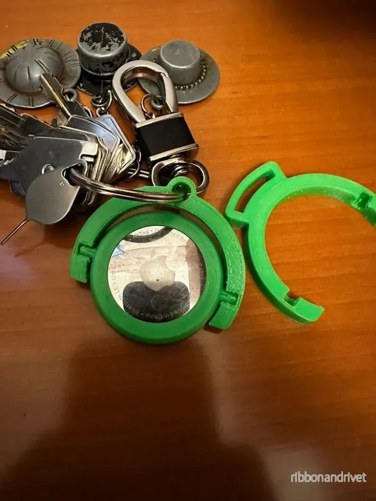 Snurrande nyckelring för Apple AirTag V3 Snurrande nyckelring för Apple AirTag V3