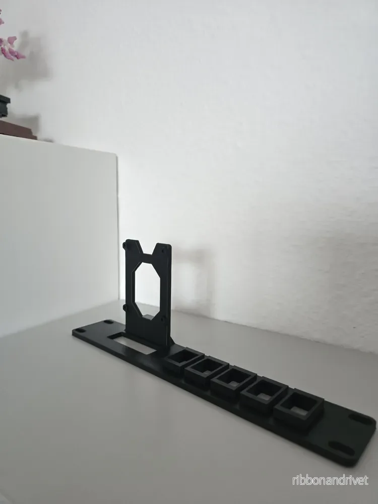 10" Rackmontering för Raspberry Pi och Keystone - Bild 2