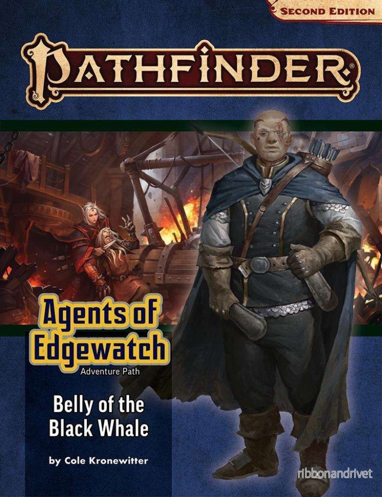 Pathfinder Adventure Path: Belly of the Black Whale (Agents of Edgewatch 5 av 6) – EN