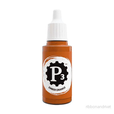 P3 Färger - Glödande Orange - 18ml - Bild 2