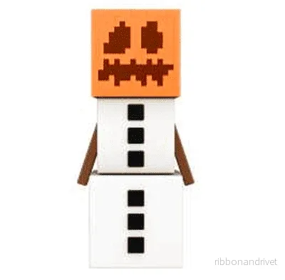 Minecraft Fusion Figuren: Snö Golem Figur Minecraft Fusion Figuren: Snö Golem Figur