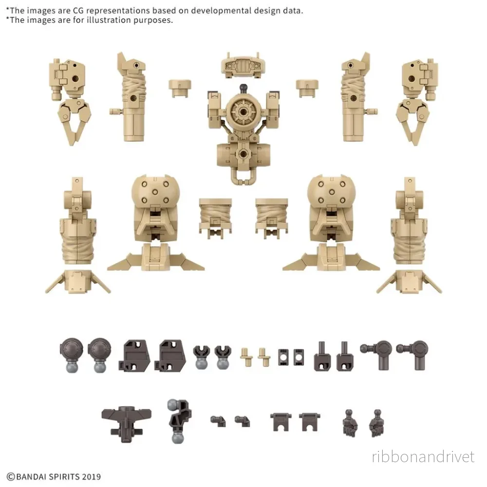 30MM 1/144 Option Parts Set 18 (Arm Unit/Leg Unit 2) 30MM 1/144 Option Parts Set 18 (Arm Unit/Leg Unit 2)