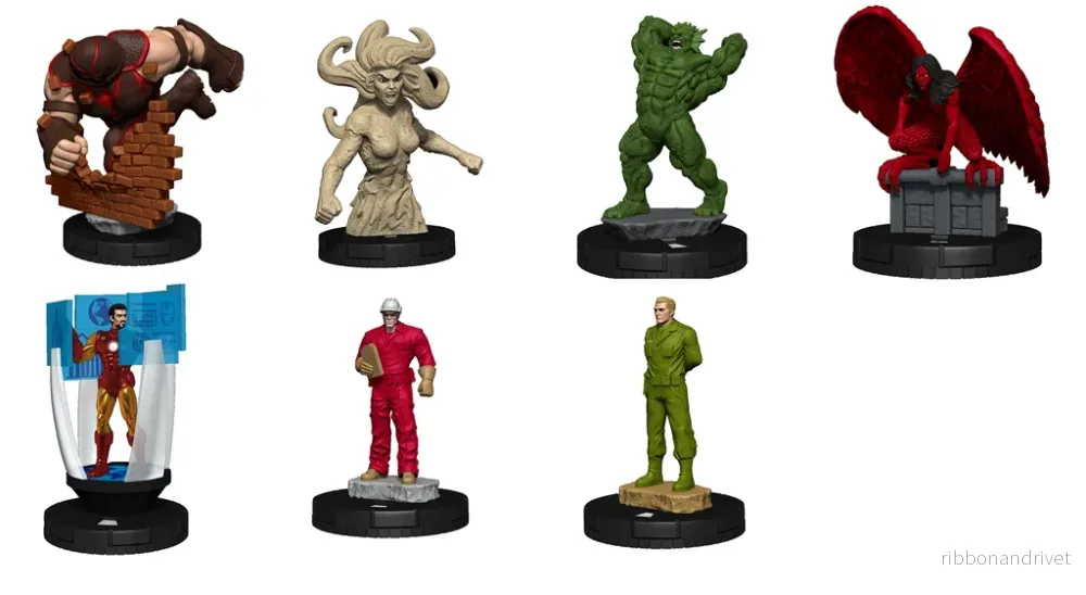 Marvel HeroClix: Smash and Destroy Booster Brick Marvel HeroClix: Smash and Destroy Booster Brick