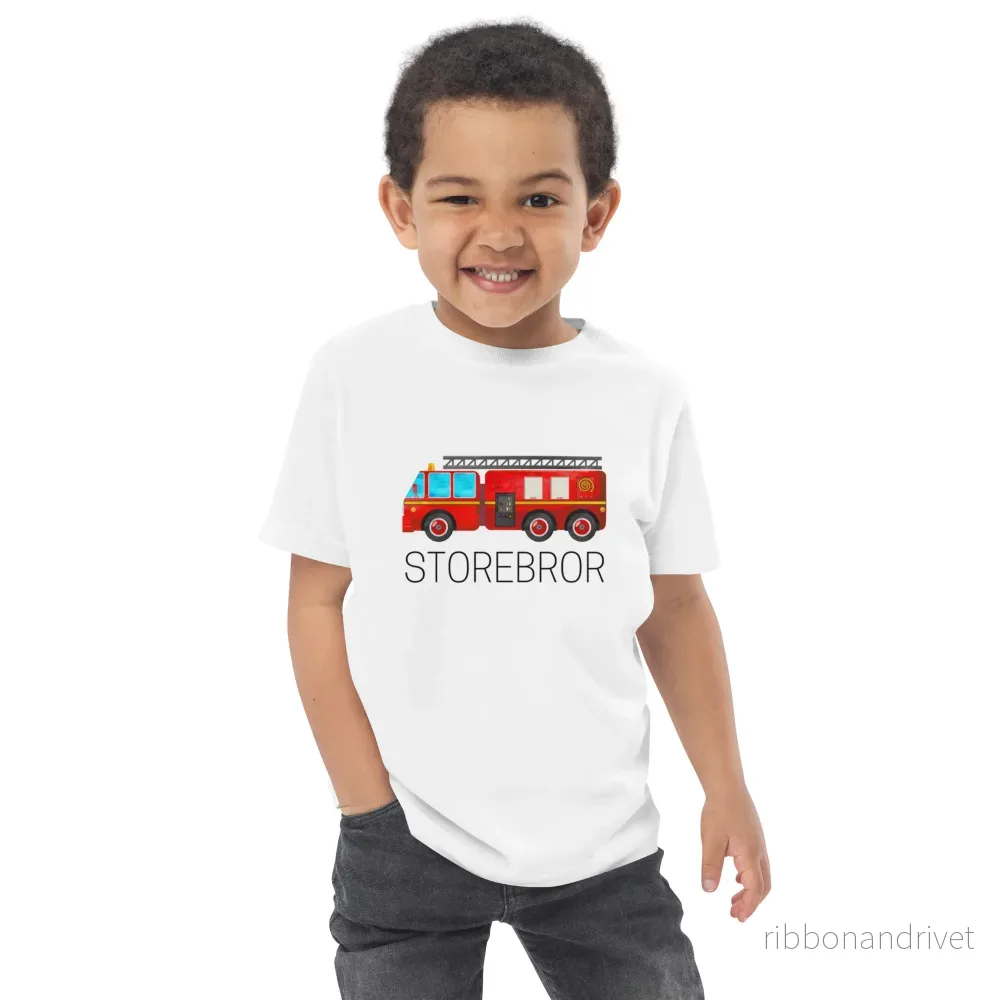 Storebror T-shirt – Brandbil Storebror T-shirt – Brandbil