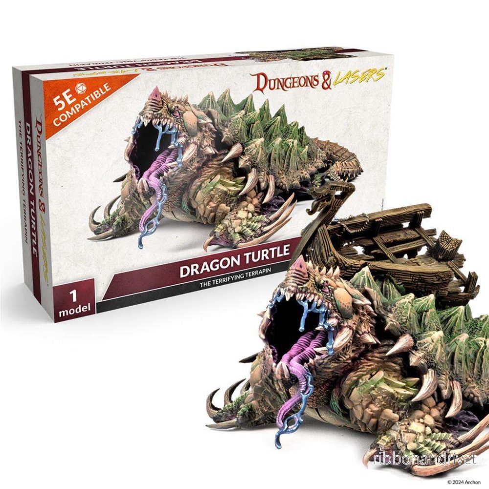 Dungeons & Lasers – Dragon Turtle – EN Dungeons & Lasers – Dragon Turtle – EN