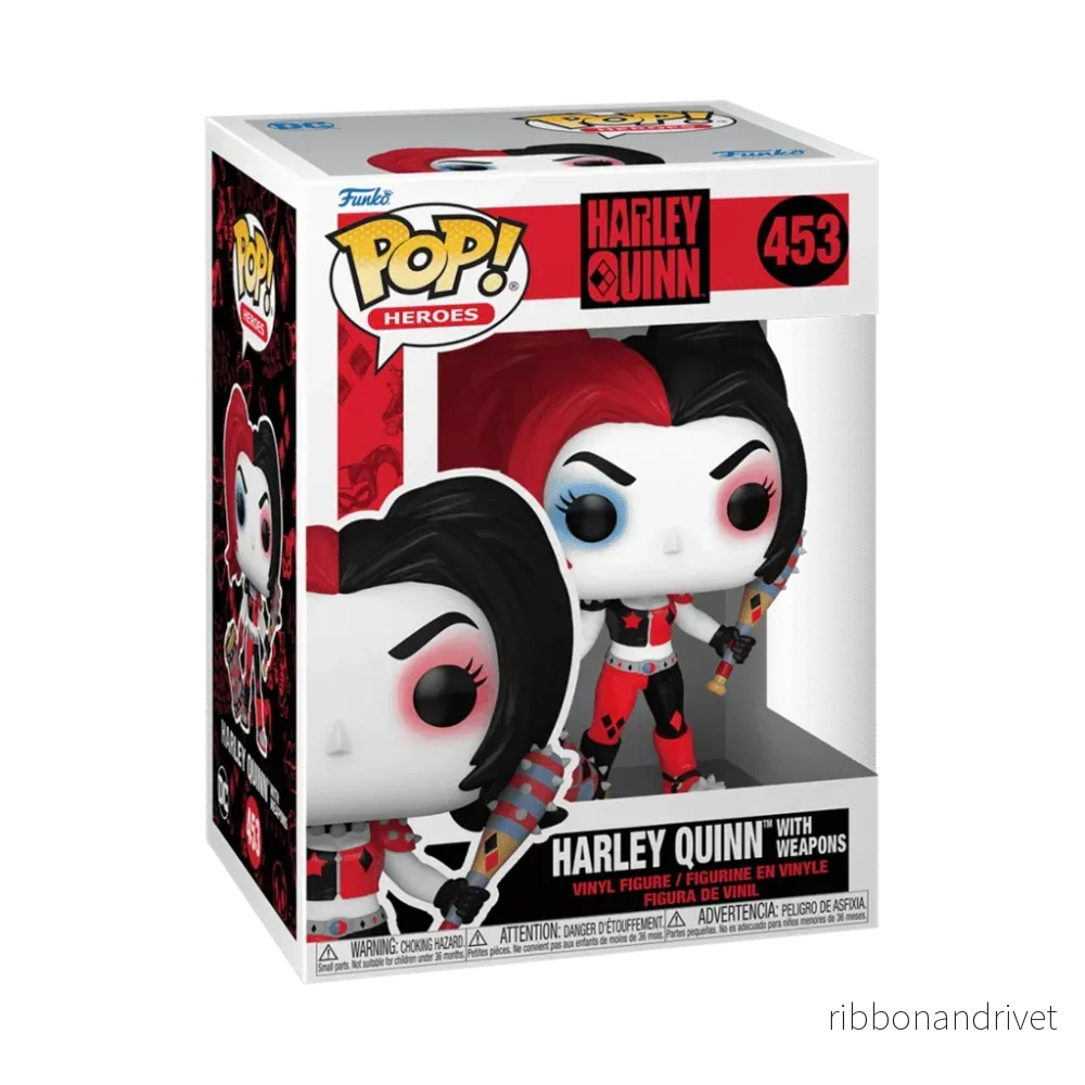 Funko POP Heroes: DC – Harley Quinn med Vapen Funko POP Heroes: DC – Harley Quinn med Vapen