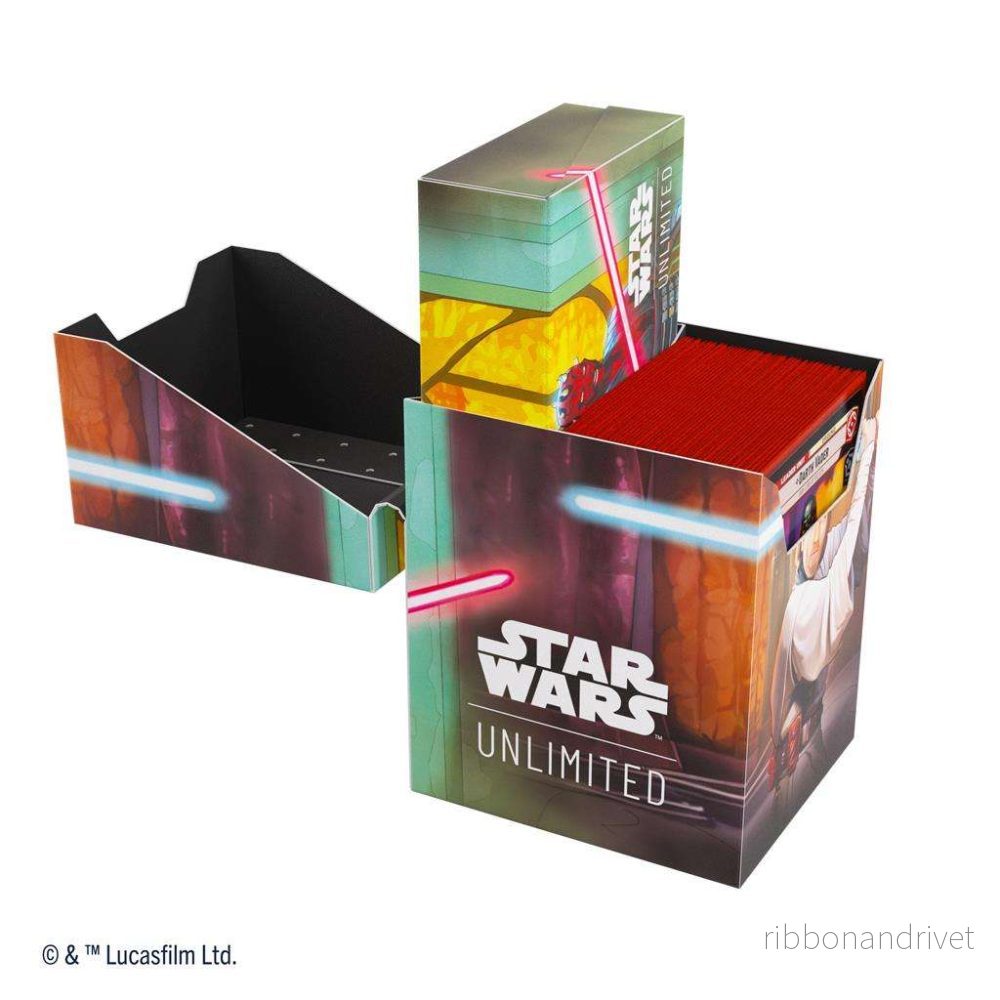 Gamegenic – Star Wars: Unlimited Soft Crate – Obi-Wan Kenobi/Darth Maul Gamegenic – Star Wars: Unlimited Soft Crate – Obi-Wan Kenobi/Darth Maul