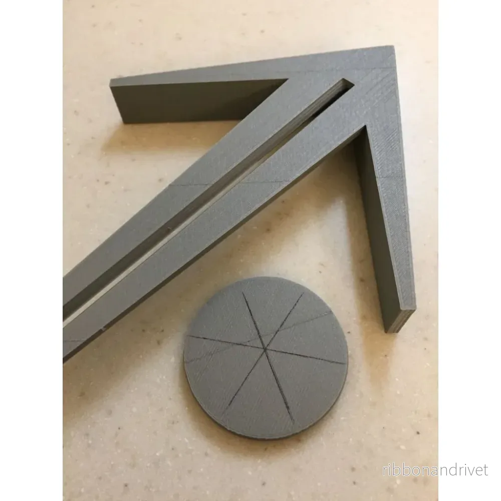 Centreringsverktyg för precis märkning av arbetsstycken - Bild 2