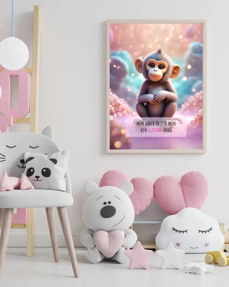 Personlig poster med valfri bild och budskap/text - Bild 3