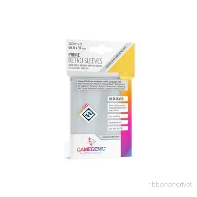 Gamegenic PRIME Retro Sleeves (50 Sleeves) Gamegenic PRIME Retro Sleeves (50 Sleeves)