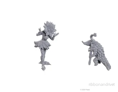 Pathfinder Battles Deep Cuts: Solros Leshy och Frukt Leshy - Bild 2