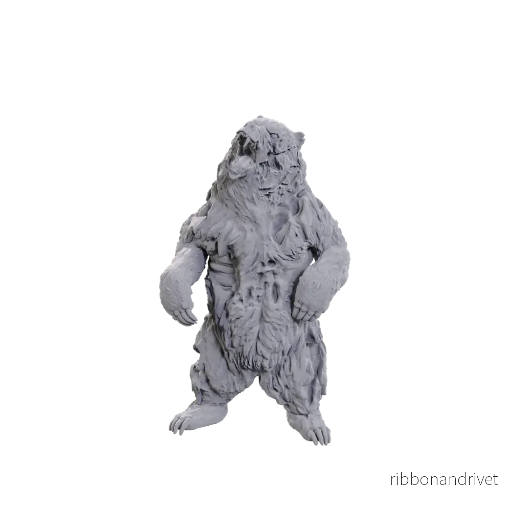 WizKids Deep Cuts: Zombie Grizzly Bear – Det Perfekta Tillbehöret för Ditt Spel WizKids Deep Cuts: Zombie Grizzly Bear – Det Perfekta Tillbehöret för Ditt Spel