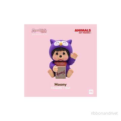 Monchhichi – Blind Box – Lucky Cat (display med 6) - Bild 3