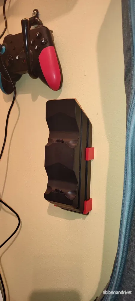 Väggfäste för Lidl Silvercrest PS4-kontrollladdningsstation - Bild 2