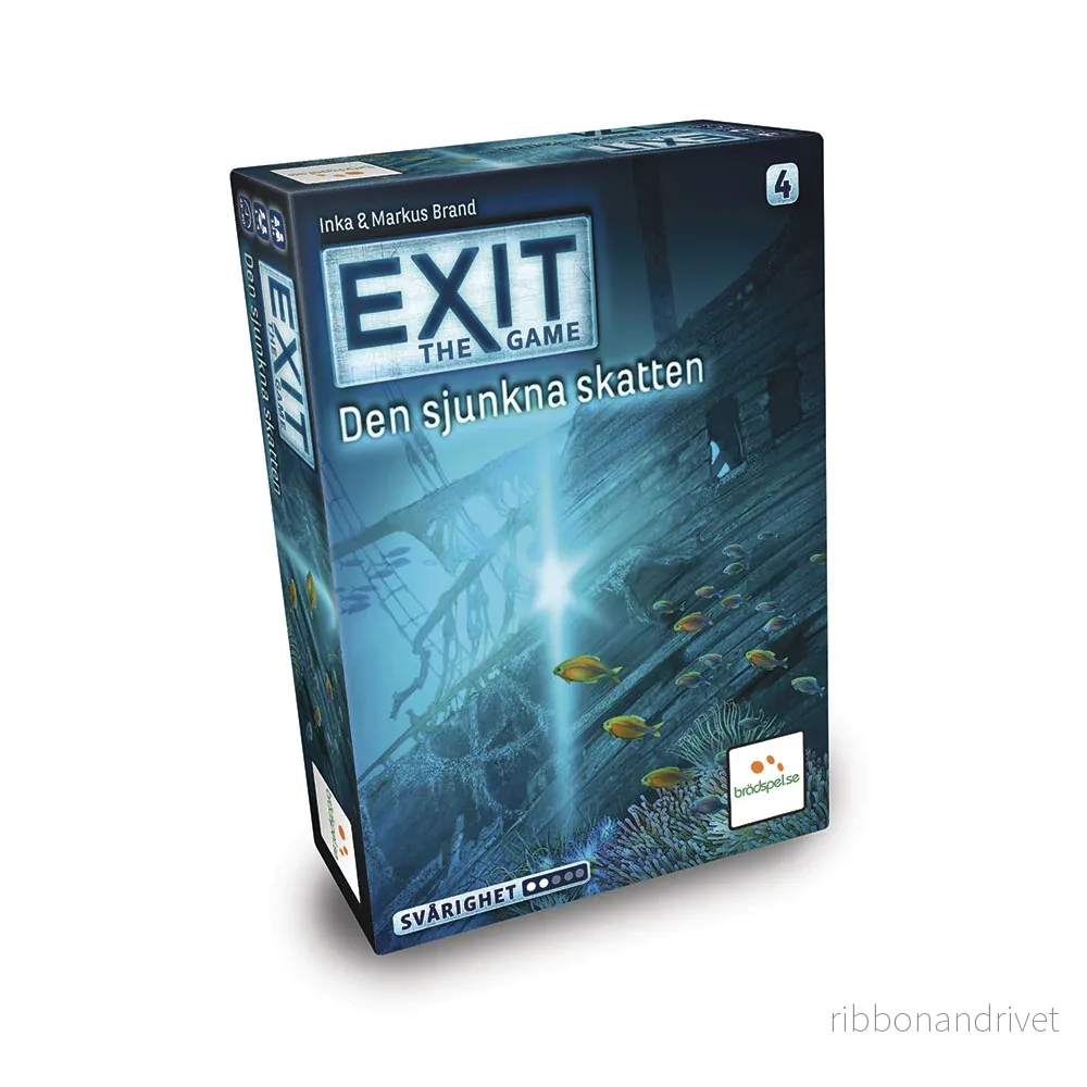 Escape Room-spel – EXIT: Den Sjunkna Skatten Escape Room-spel – EXIT: Den Sjunkna Skatten