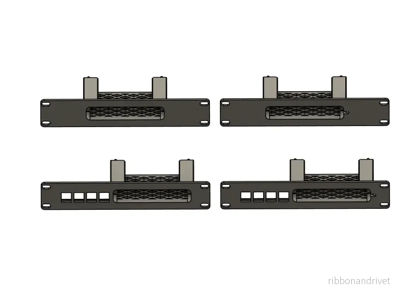 10-tums rackmontering för Unifi USW-Flex-Mini 2.5G - Bild 2