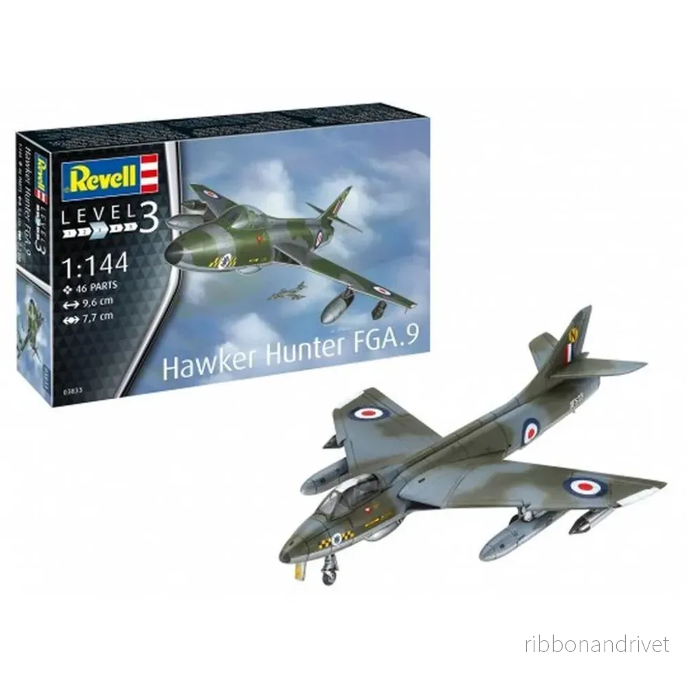 Revell Hawker Hunter FGA.9 – 1:144 Revell Hawker Hunter FGA.9 – 1:144